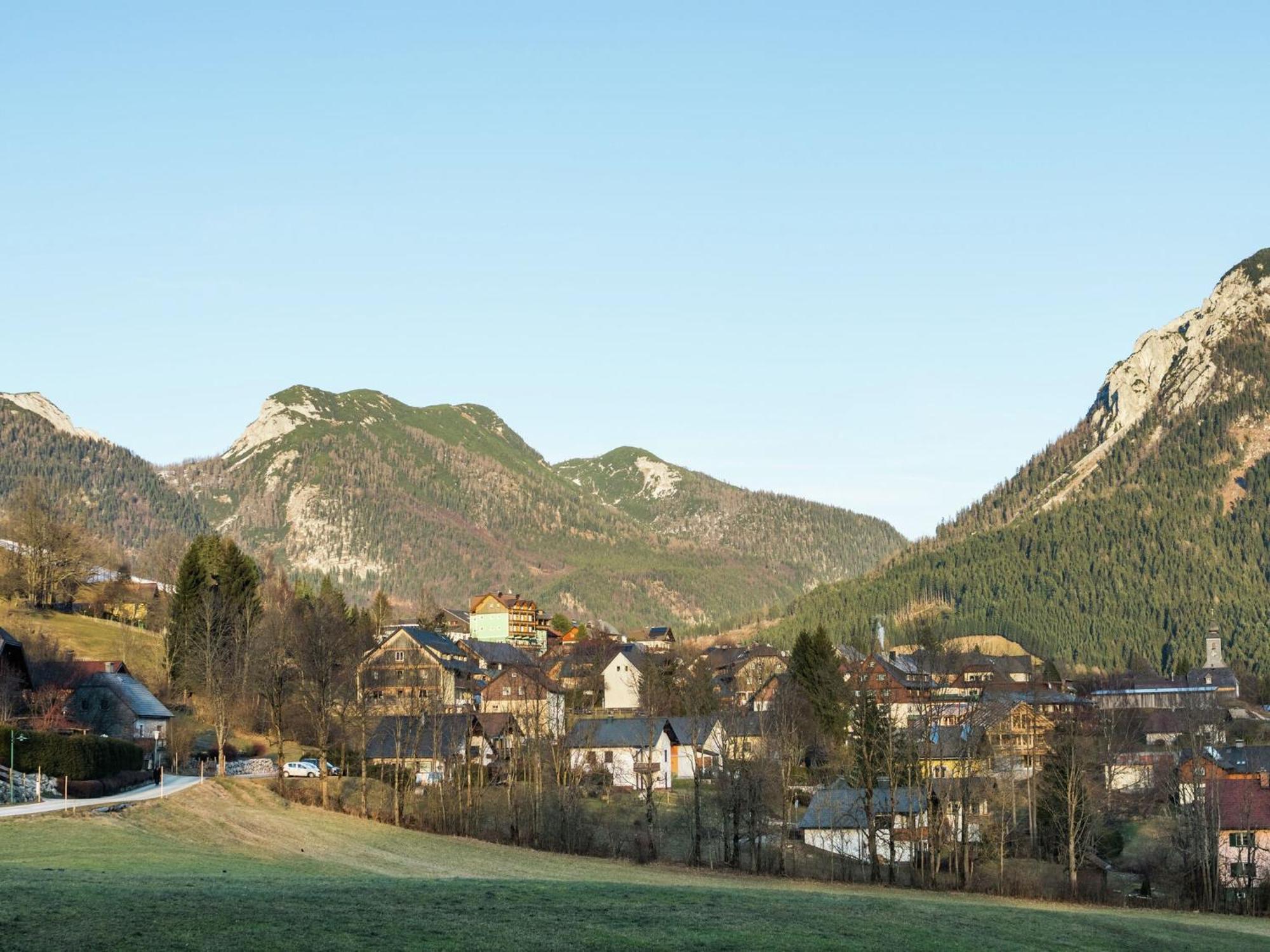 Serene Apartment in Tauplitz with Sauna Exterior foto